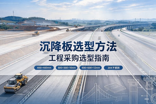 义马沉降板选择方法