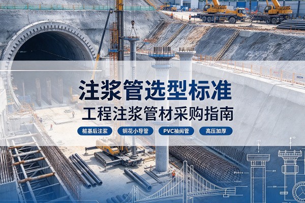 义马注浆管选型标准