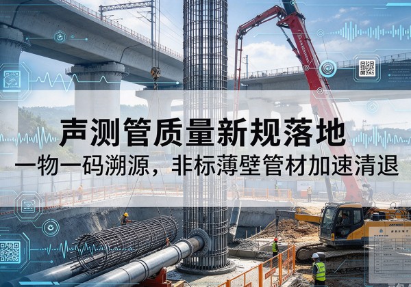 义马声测管质量新规落地，一物一码溯源，非标薄壁管材加速清退