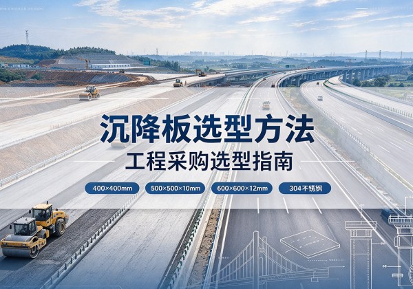 义马沉降板选择方法